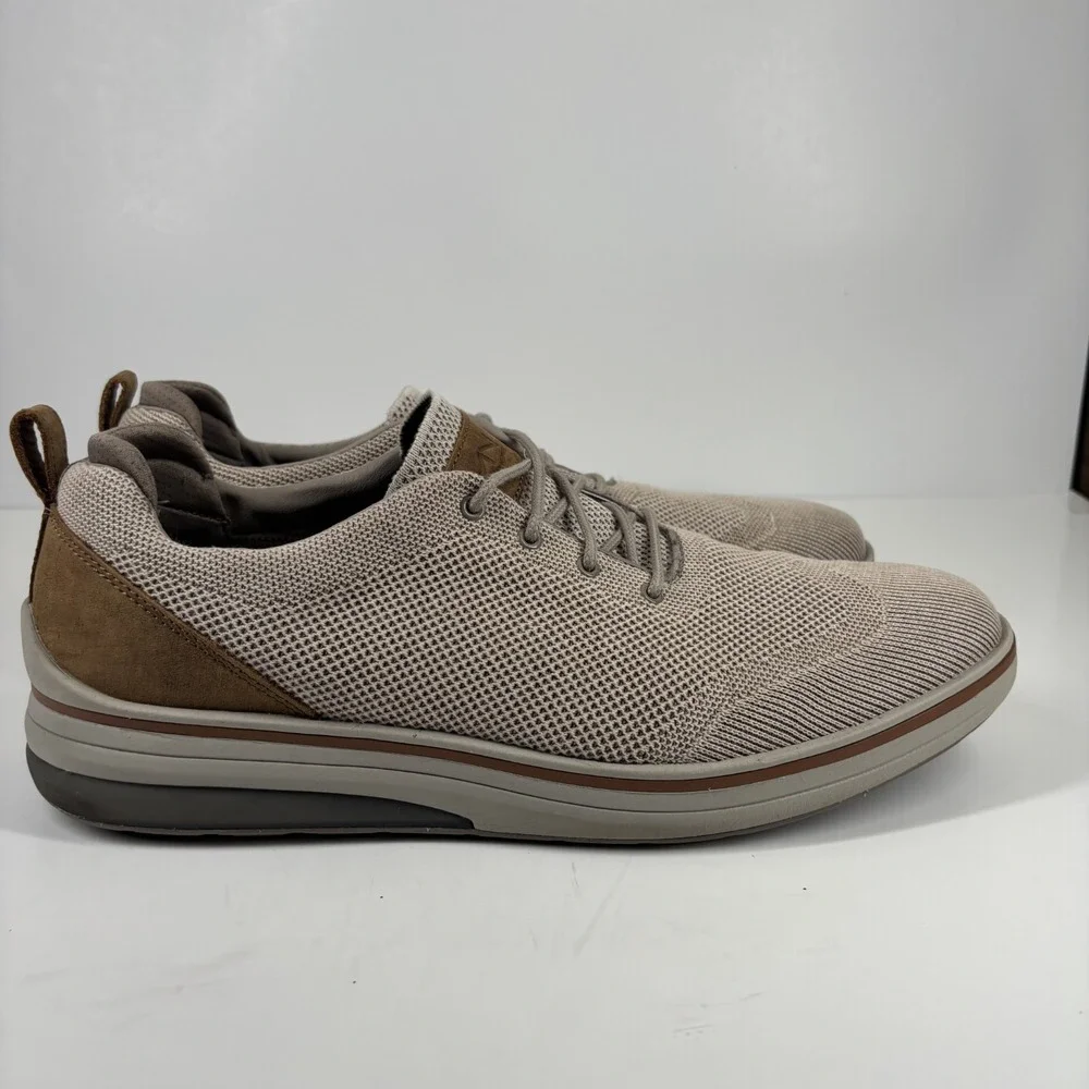 Skechers‎ Mark Nason  Casual Cell Wrap Robinson Men's US 12 Taupe Wingtip Oxford